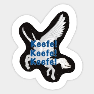 Keefe! Keefe! Keefe! Sticker